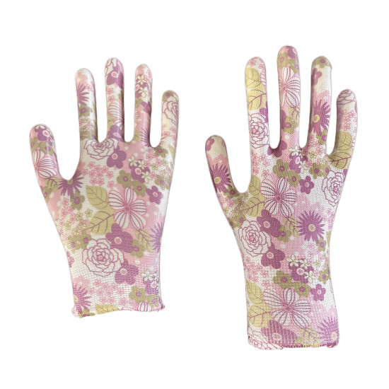 Pattern Liner Nitrile gloves Garden Gloves