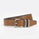 Women's Skinny Genuine Leather Belts With For Jeans Adjustable Fashion Thin Waist Belt With Pin Buckle