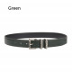 Women's Skinny Genuine Leather Belts With For Jeans Adjustable Fashion Thin Waist Belt With Pin Buckle